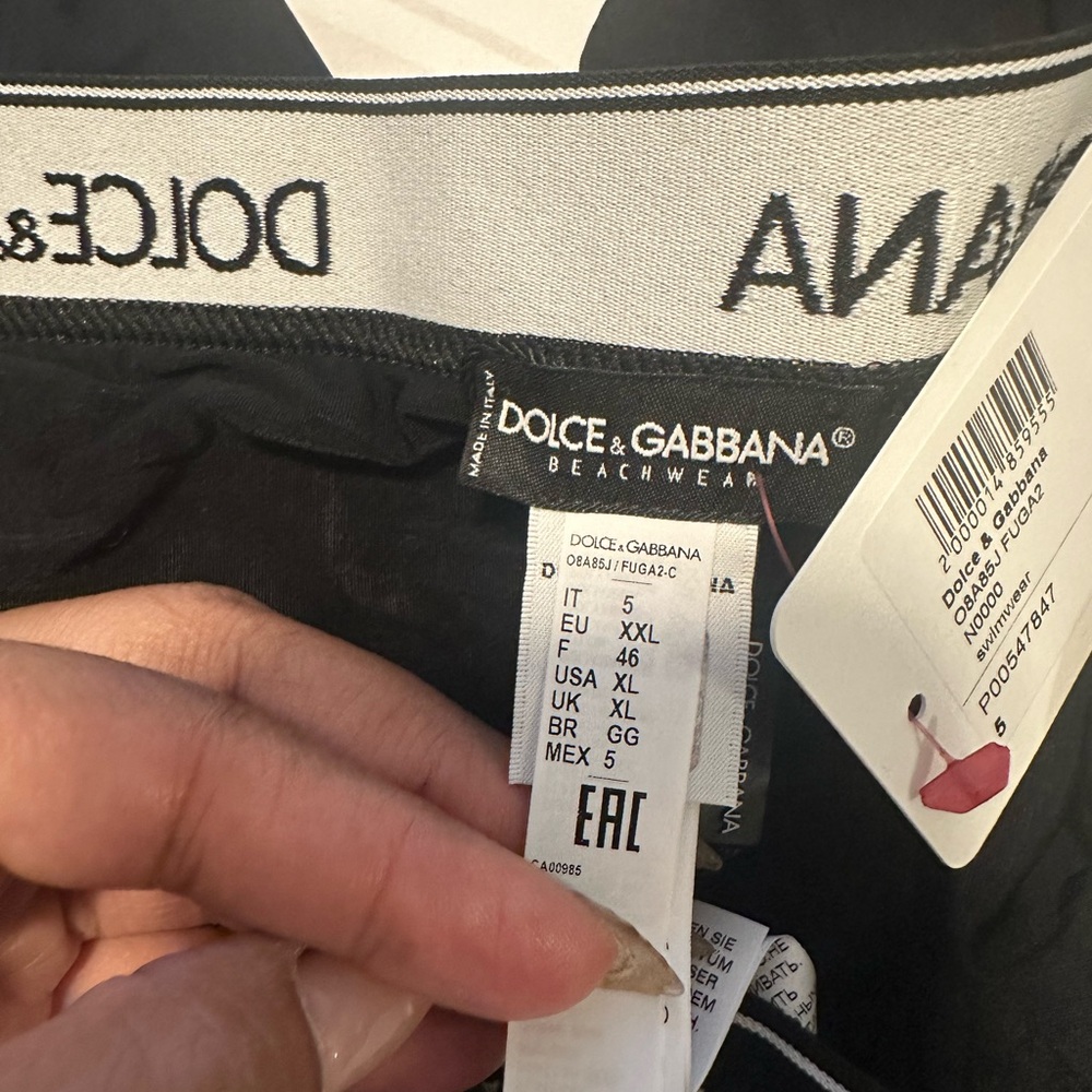 Dolce & GABBANA Logo Tie Swimsuit NWT - Picture 5 of 11